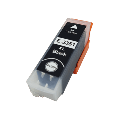 PixoJet Epson 33 C13T33514010 XL sort blækpatron | Indhold: 25 ml.
