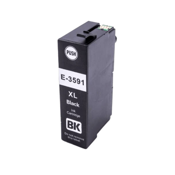 PixoJet Epson 35 C13T35914010 XL sort blækpatron | Indhold: 41,2 ml.