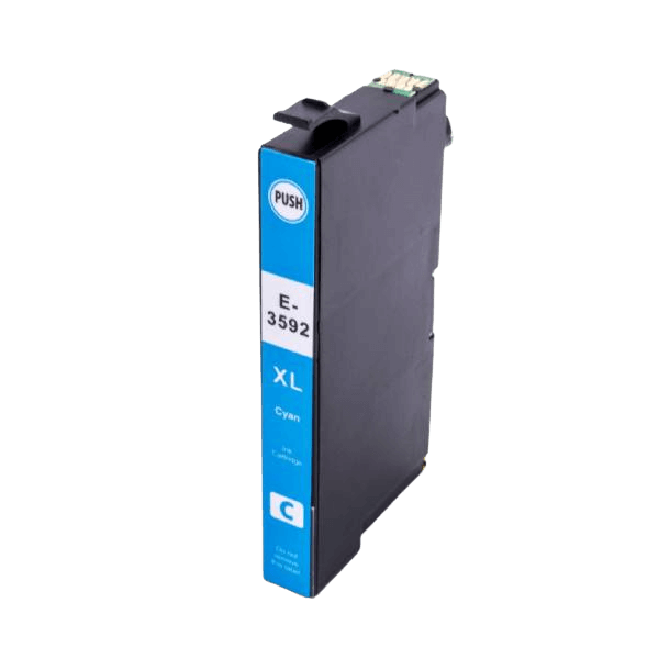 PixoJet Epson 35 C13T35924010 XL cyan blækpatron | Indhold: 20,3 ml.