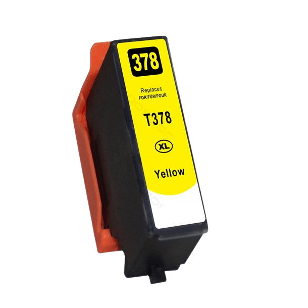 PixoJet Epson 378 C13T37944010 XL gul blækpatron | Indhold: 10 ml.