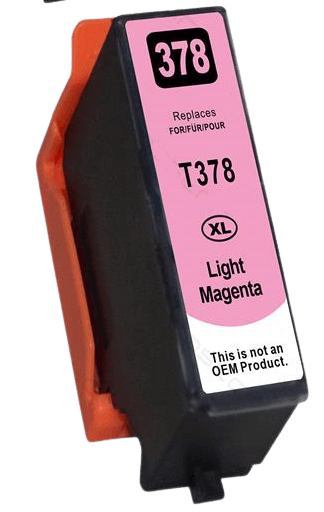 PixoJet Epson 378 C13T37964010 XL lys magenta blækpatron | Indhold: 11 ml.
