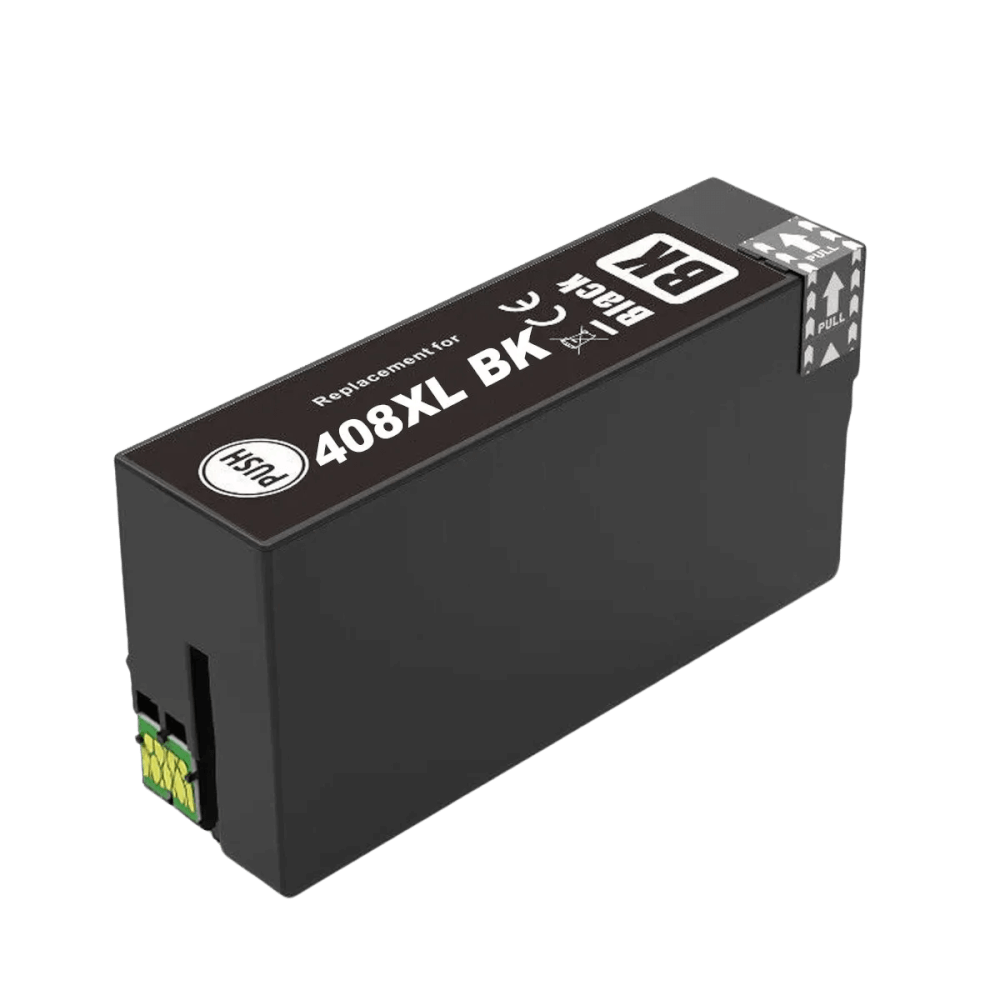 PixoJet Epson 408 C13T09K14010 XL sort blækpatron | Indhold: 2200 sider