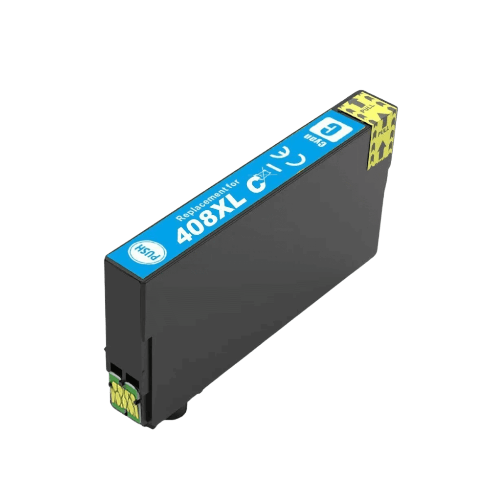 PixoJet Epson 408 C13T09K24010 XL cyan blækpatron | Indhold: 1700 sider
