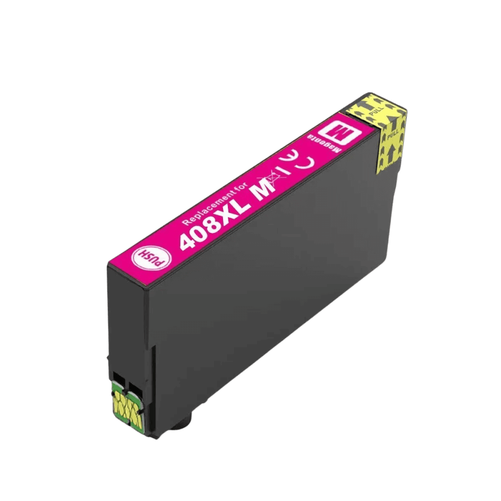 PixoJet Epson 408 C13T09K34010 XL magenta blækpatron | Indhold: 1700 sider