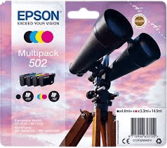 Epson Original 502 C13T02V64010 CMYK rabatpakke | Indhold: 690 sider