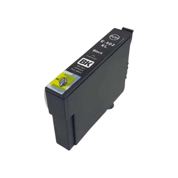 PixoJet Epson 502XLBK C13T02W14010 sort blækpatron | Indhold: 14 ml.
