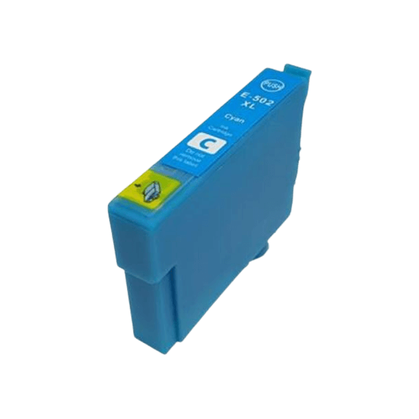 PixoJet Epson 502XLC C13T02W24010 cyan blækpatron | Indhold: 13,5 ml.