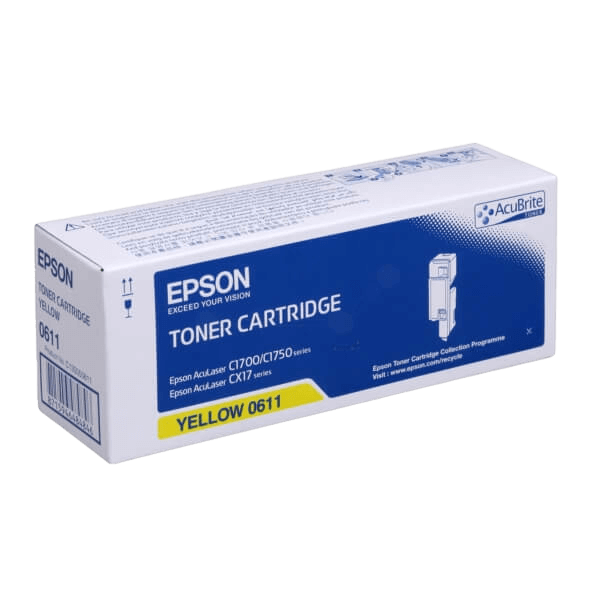 Epson Original C13S050611 gul toner | Indhold: 1400 sider