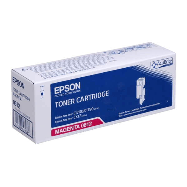 Epson Original C13S050612 magenta toner | Indhold: 1400 sider