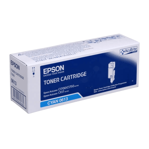 Epson Original C13S050613 cyan toner | Indhold: 1400 sider