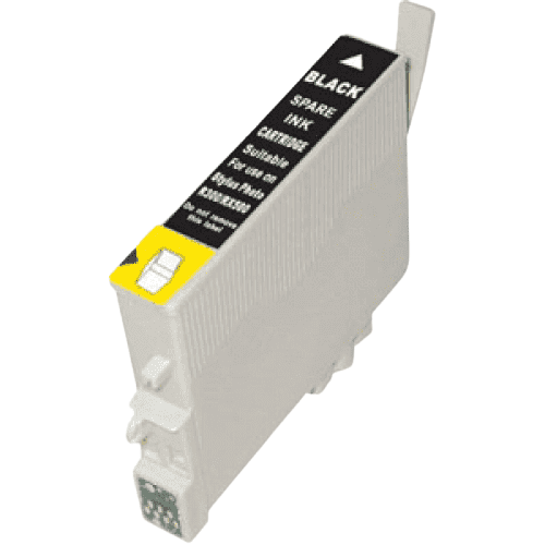PixoJet Epson T0481 C13T04814010 sort blækpatron | Indhold: 13 ml.
