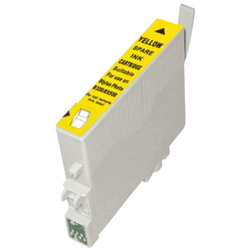 PixoJet Epson T0484 C13T04844010 gul blækpatron | Indhold: 13 ml.