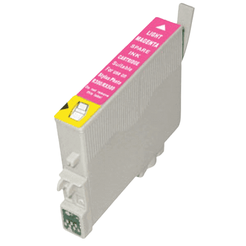 PixoJet Epson T0486 C13T04864010 lys magenta blækpatron | Indhold: 13 ml.
