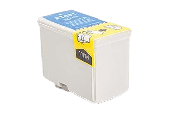 PixoJet Epson T0511 C13T05114010 sort blækpatron | Indhold: 24 ml.