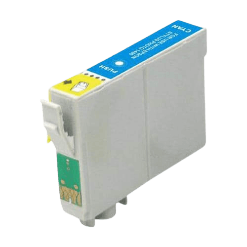 PixoJet Epson T0612 C13T06124010 cyan blækpatron | Indhold: 13 ml.
