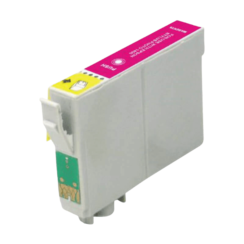 PixoJet Epson T0713 C13T07134011 magenta blækpatron | Indhold: 12 ml.