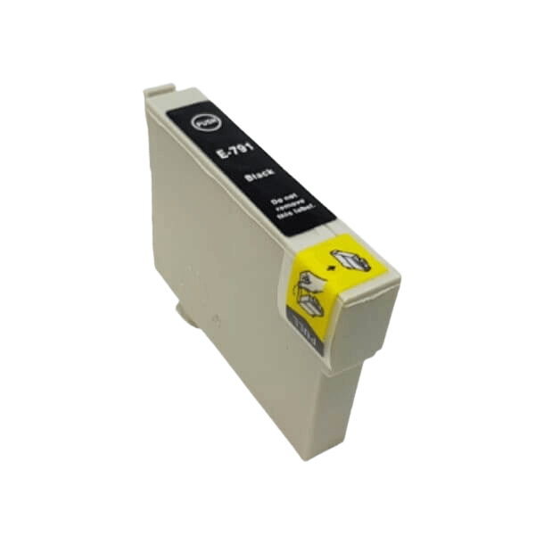 PixoJet Epson T0791 C13T07914010 XL sort blækpatron | Indhold: 15 ml.