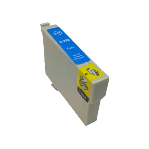 PixoJet Epson T0792 C13T07924010 XL cyan blækpatron | Indhold: 15 ml.