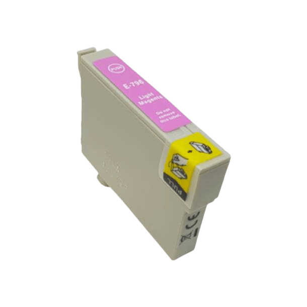 PixoJet Epson T0796 C13T07964010 XL lys magenta blækpatron | Indhold: 15 ml.