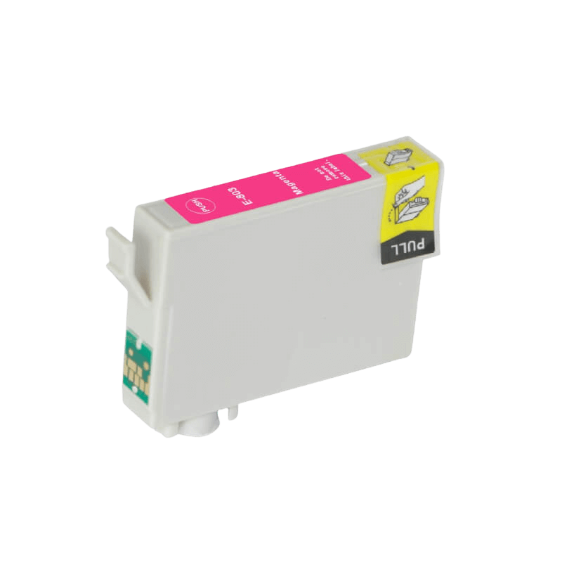 PixoJet Epson T0803 C13T08034011 magenta blækpatron | Indhold: 13 ml.