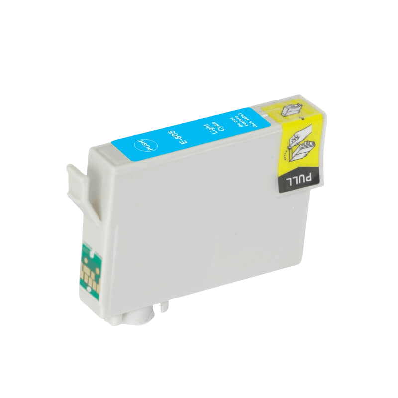 PixoJet Epson T0805 C13T08054011 lys cyan blækpatron | Indhold: 13 ml.