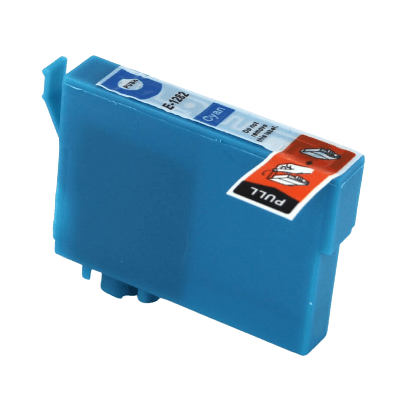 PixoJet Epson T1282 C13T12824011 cyan blækpatron | Indhold: 11 ml.