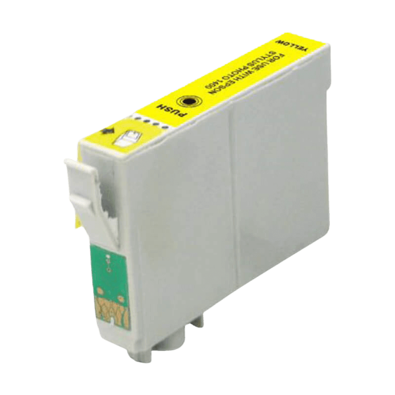 PixoJet Epson T1294 C13T12944011 XL gul blækpatron | Indhold: 13 ml.