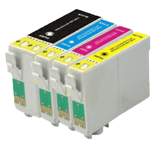 PixoJet Epson T1301 XXL rabatpakke - 4 stk.