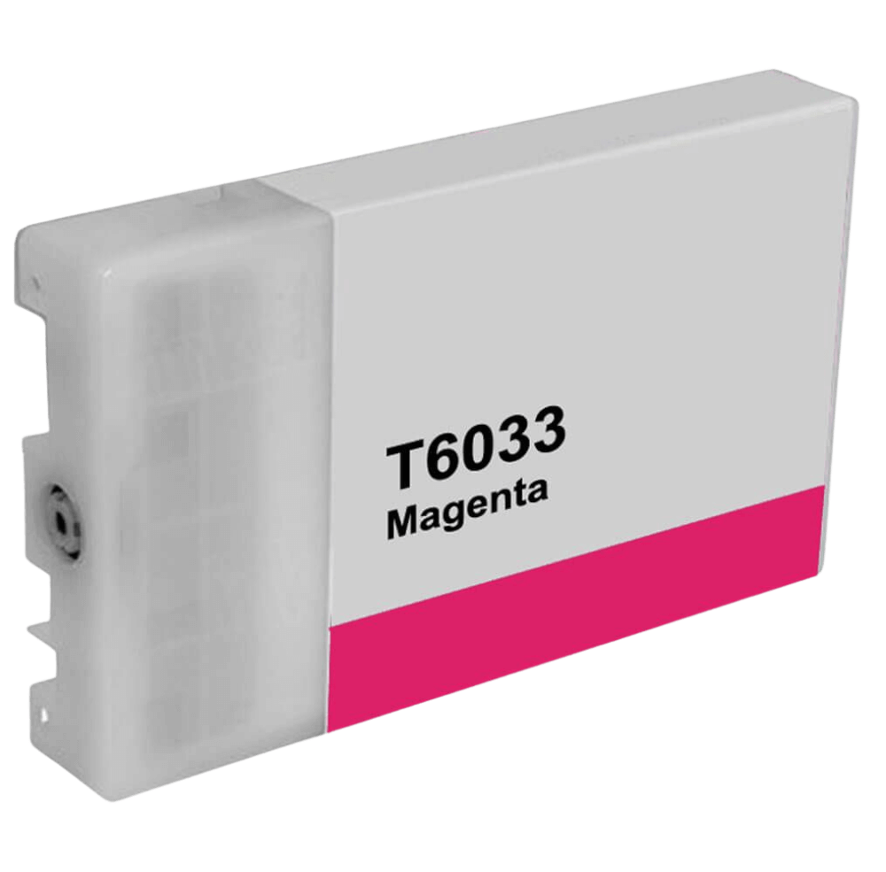 PixoJet Epson T6033 C13T603300 XL magenta blækpatron | Indhold: 220 ml.