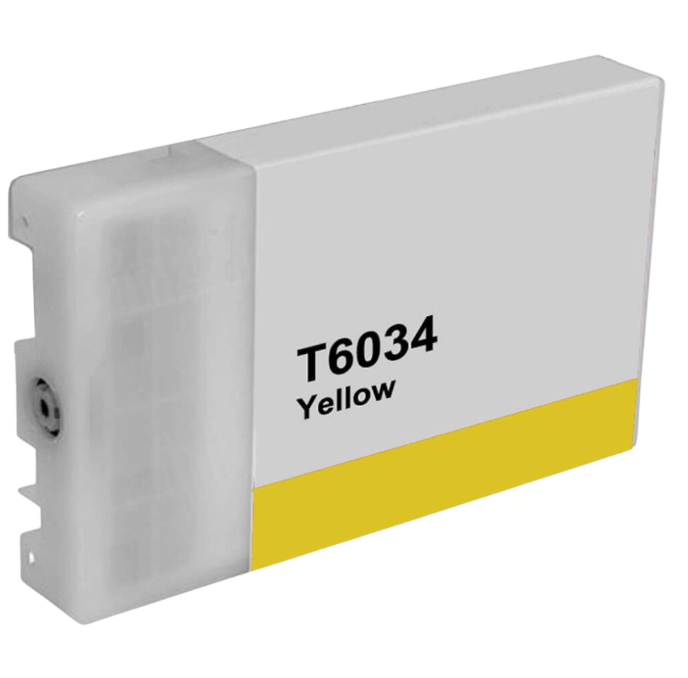 PixoJet Epson T6034 C13T603400 XL gul blækpatron | Indhold: 220 ml.