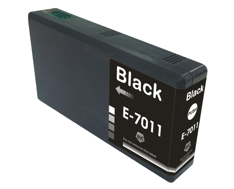 PixoJet Epson T7011 C13T70114010 XXL sort blækpatron | Indhold: 77 ml.