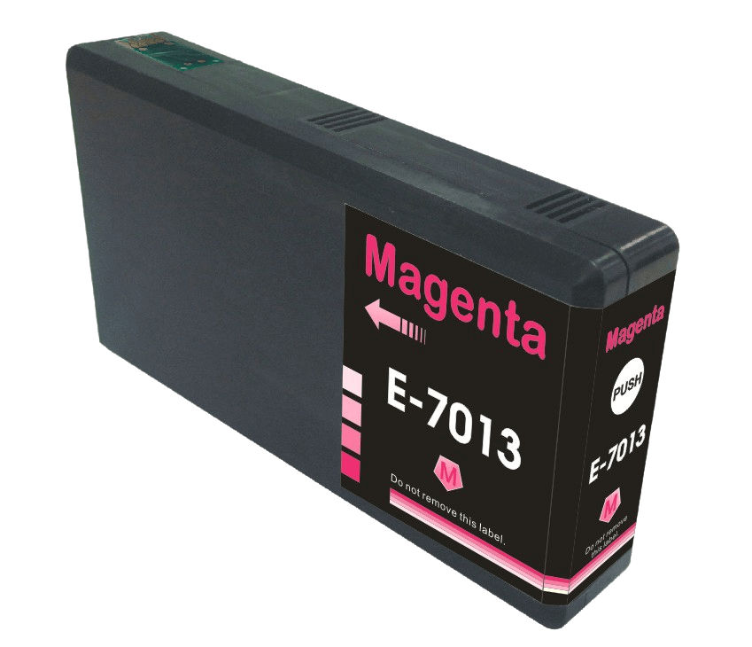 PixoJet Epson T7013 C13T70134010 XXL magenta blækpatron | Indhold: 49 ml.
