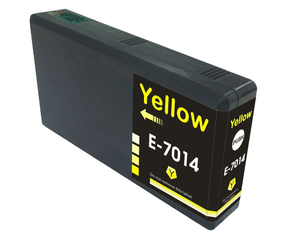 PixoJet Epson T7014 C13T70144010 XXL gul blækpatron | Indhold: 49 ml.