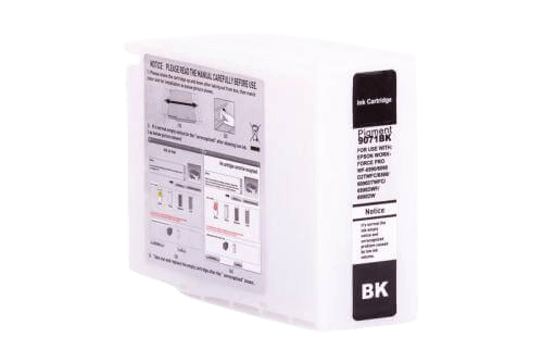 PixoJet Epson T9071 C13T907140 XL sort blækpatron | Indhold: 10000 sider