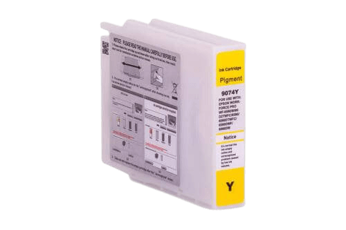 PixoJet Epson T9074 C13T907440 XL gul blækpatron | Indhold: 7000 sider