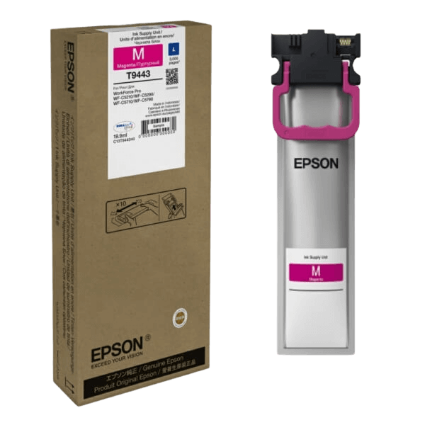 Epson Original T9443 C13T944340 magenta blækpatron | Indhold: 3000 sider