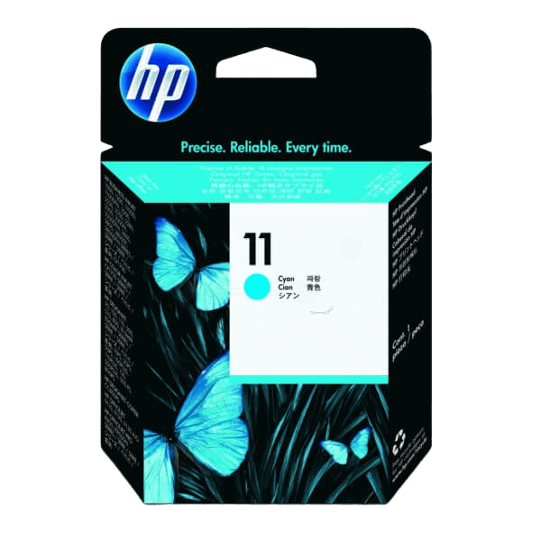 HP Original 11 C4811A cyan blækpatron | Indhold: 8 ml.