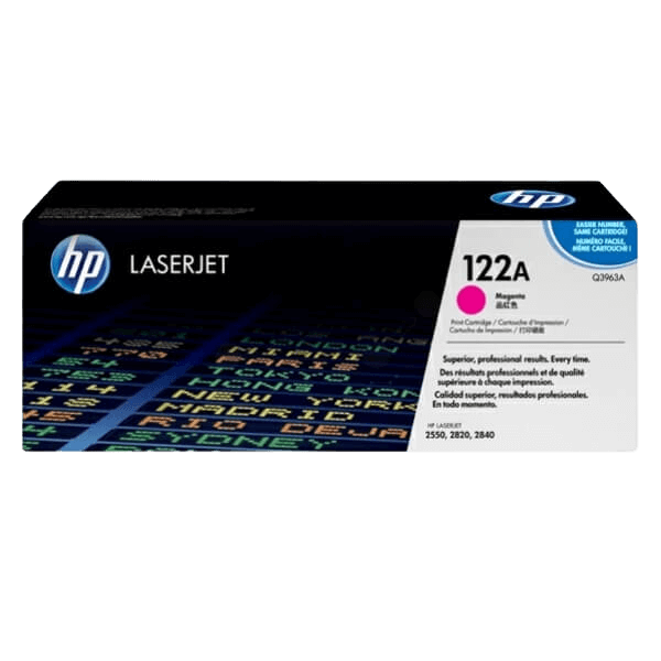 HP Original 122A Q3963A magenta toner | Indhold: 4000 sider