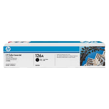 HP Original 126A CE310A sort toner | Indhold: 1200 sider