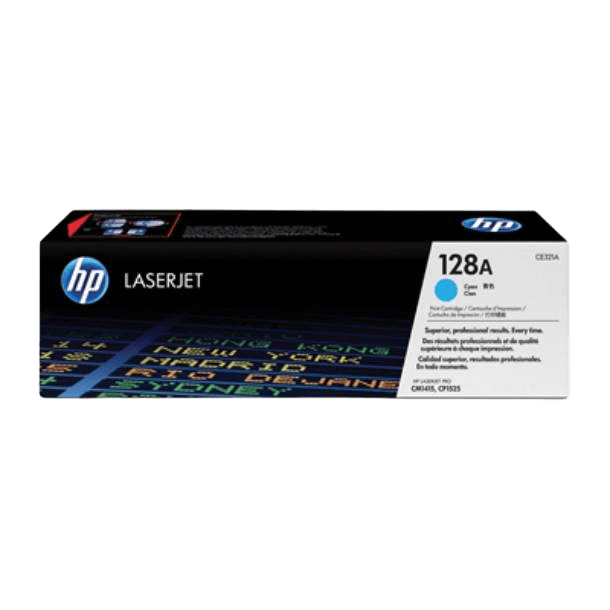 HP Original 128A CE321A cyan toner | Indhold: 1300 sider