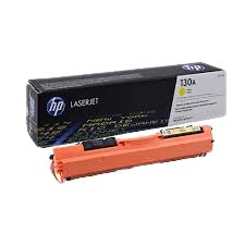 HP Original 130A CF352A gul toner | Indhold: 1000 sider