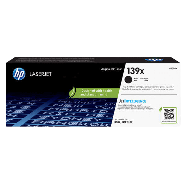HP Original 139X W1390X XL sort toner | Indhold: 4000 sider