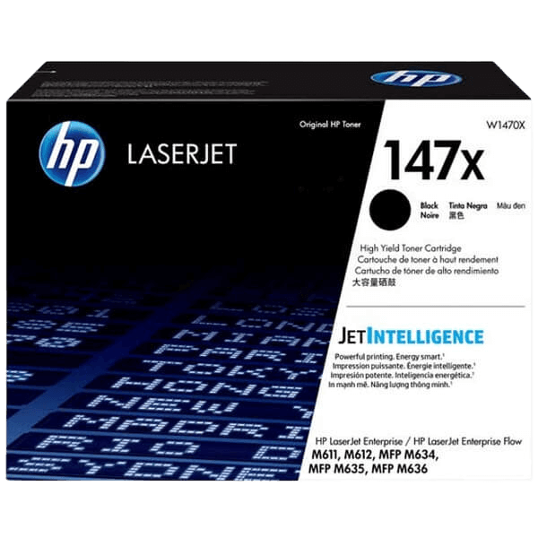 HP Original 147X W1470X XL sort toner | Indhold: 25200 sider