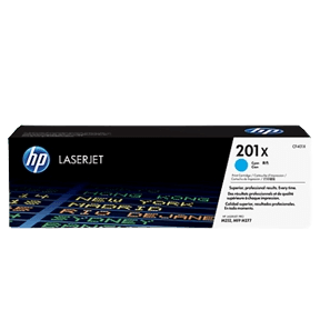 HP Original 201X CF401X XL cyan toner | Indhold: 2300 sider
