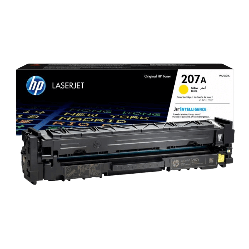 HP Original 207A W2212A gul toner | Indhold: 1250 sider