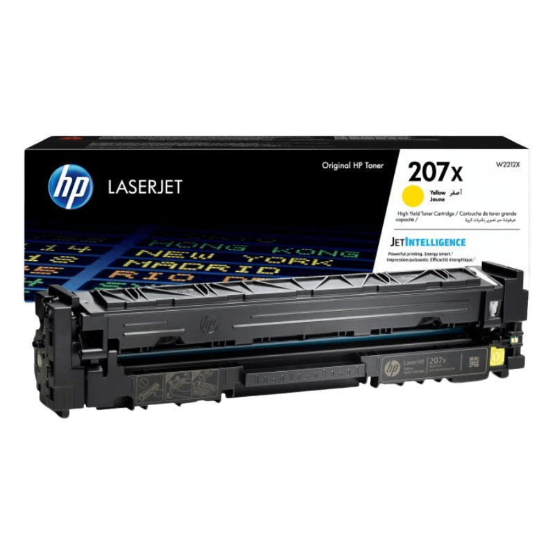 HP Original 207X W2212X XL gul toner | Indhold: 2450 sider