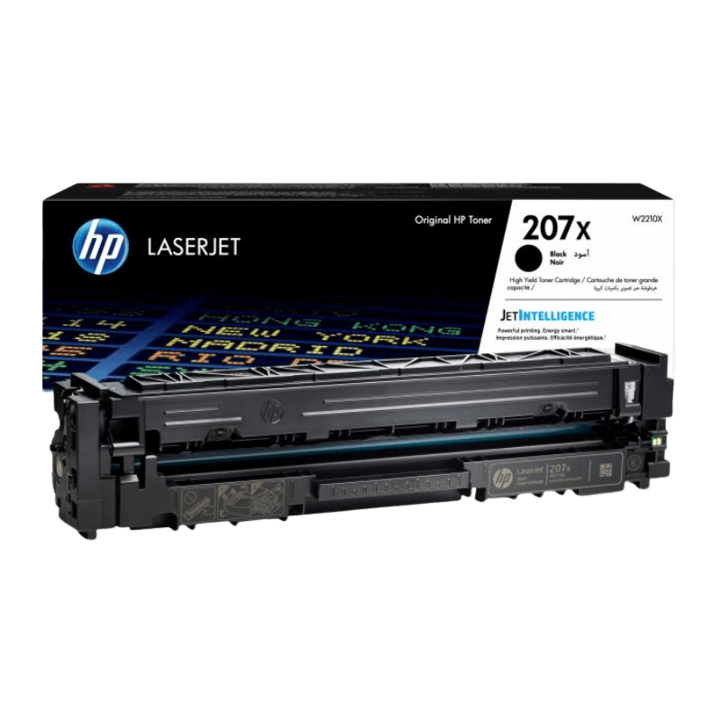 HP Original 207X W2210X XL sort toner | Indhold: 3150 sider