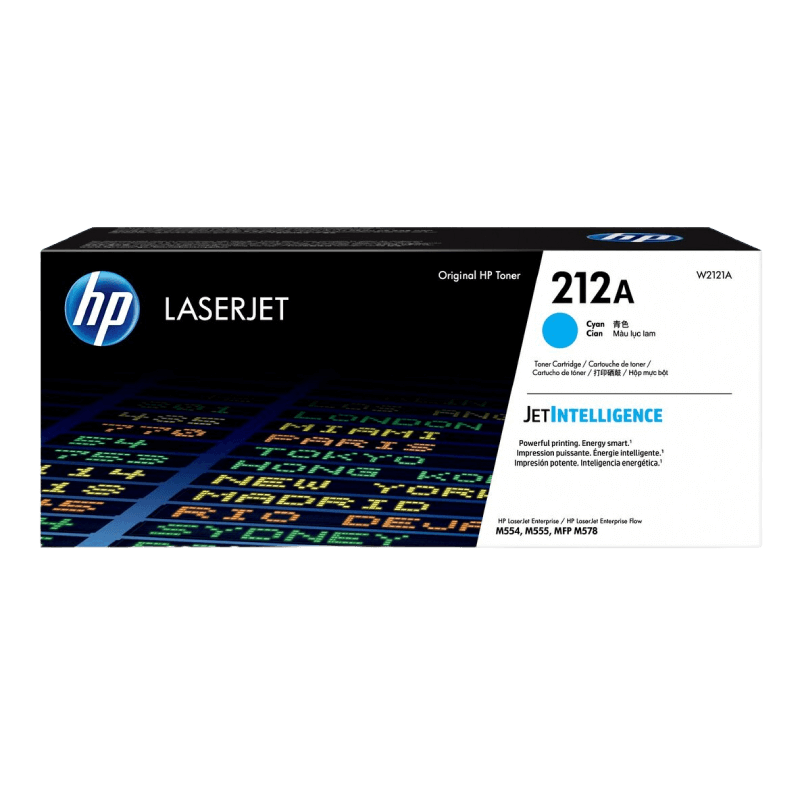 HP Original 212A W2121A cyan toner | Indhold: 4500 sider