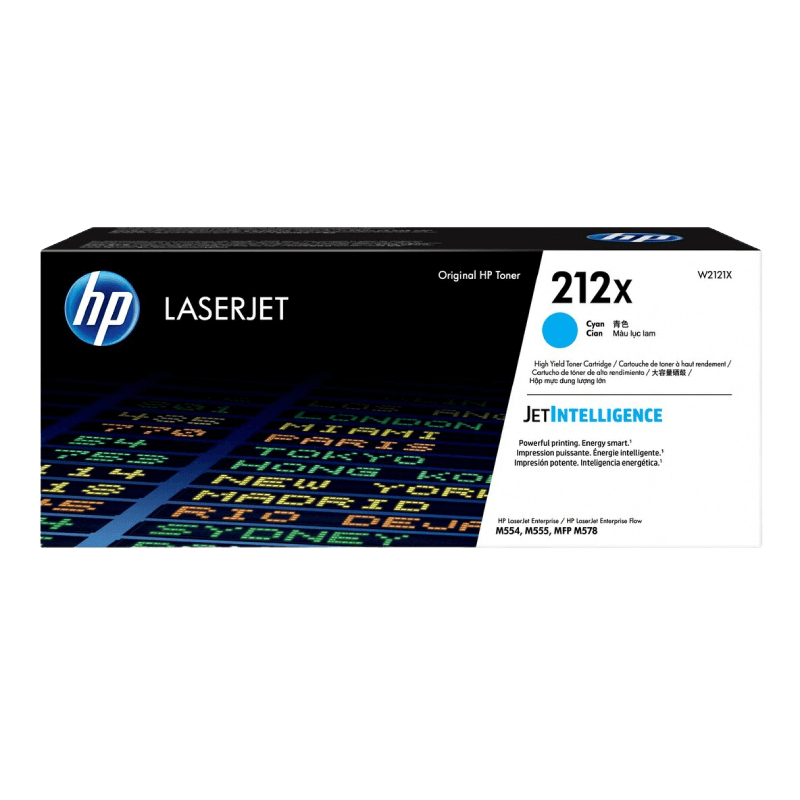 HP Original 212X W2121X XL cyan toner | Indhold: 10000 sider