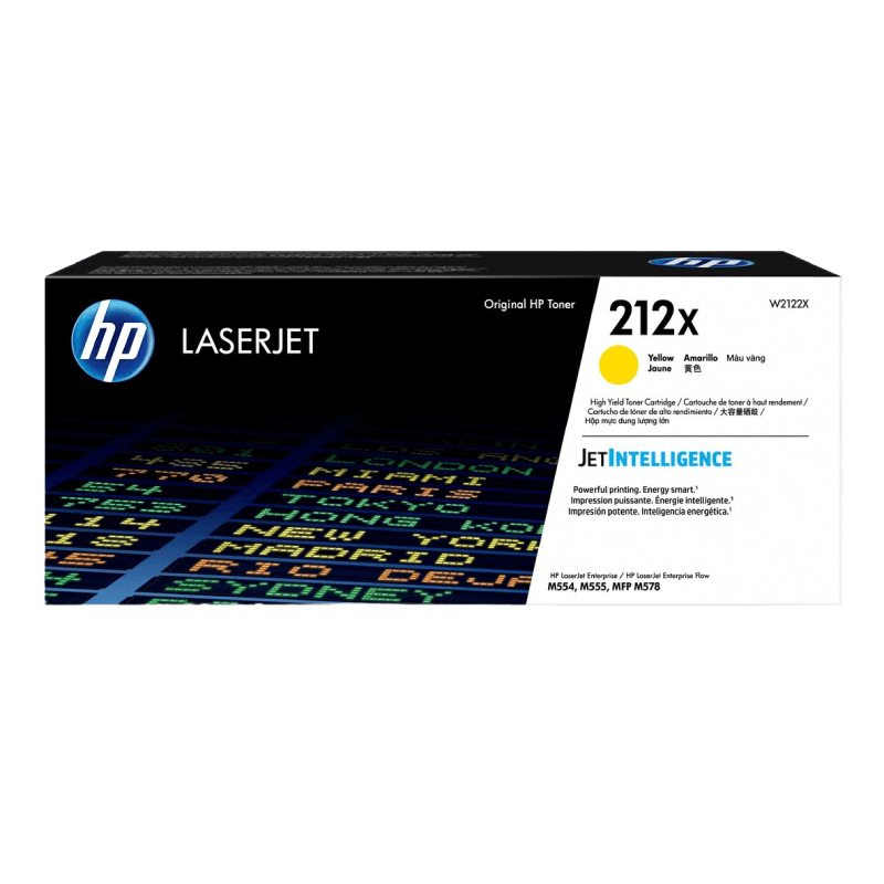 HP Original 212X W2122X XL gul toner | Indhold: 10000 sider